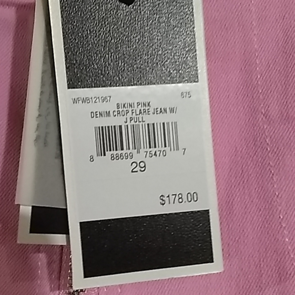 Juicy Couture Denim Crop Flare Jean NWT - Picture 3 of 7